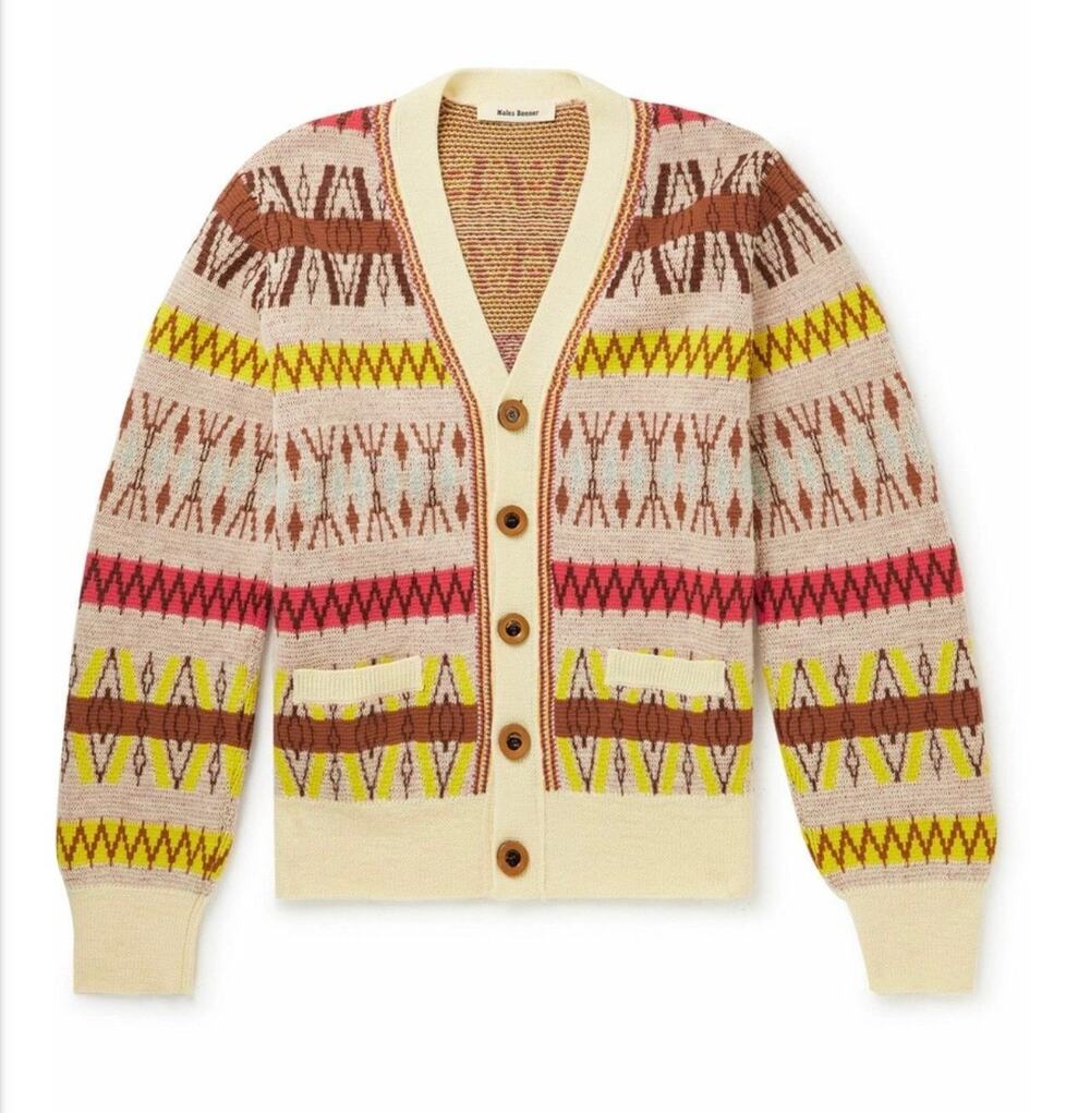 Wales Bonner Orchestra Cardigan SZ Small